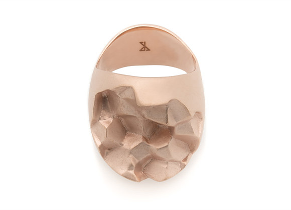 ROOK x ROSE ring front view